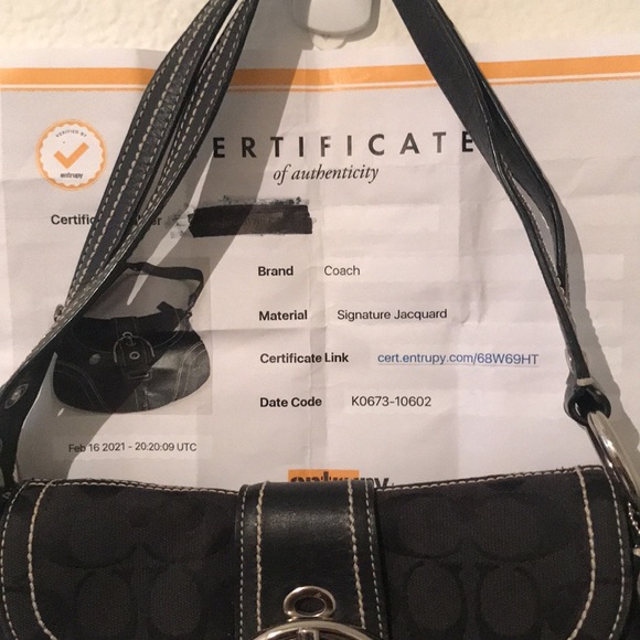 Coach Shoulder Bag 10692 - Picture 10 of 12